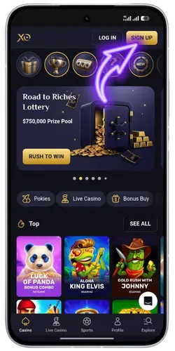 Create your account RollXO